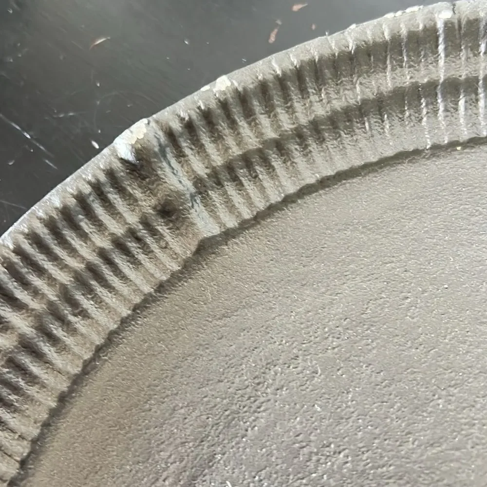 Pottery Barn Metal Round Tray